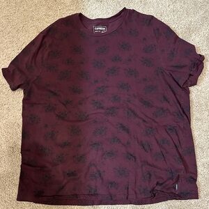 Express xxl tshirt floral print
